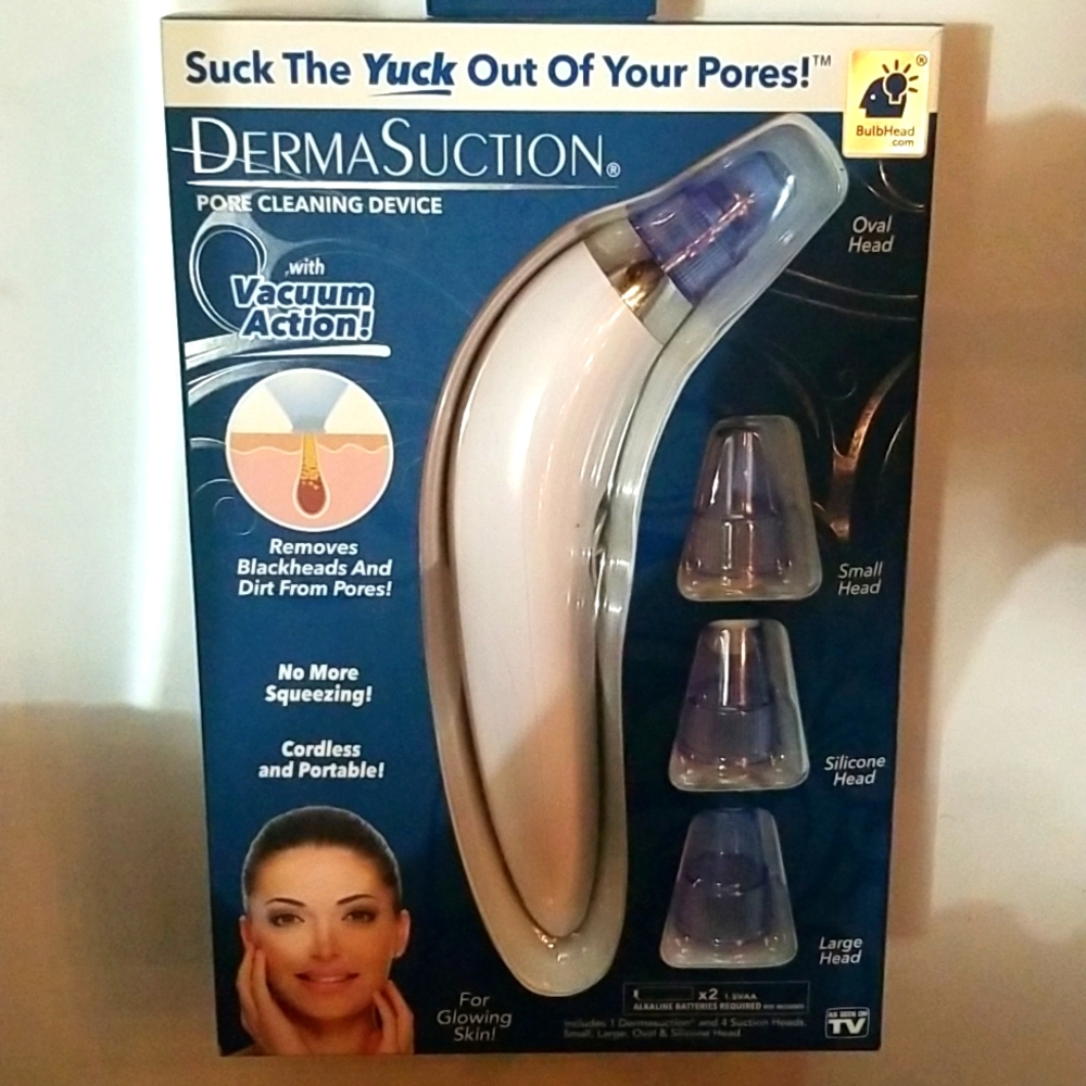 Electric Derma Facial Pore Suction Cleaning unit